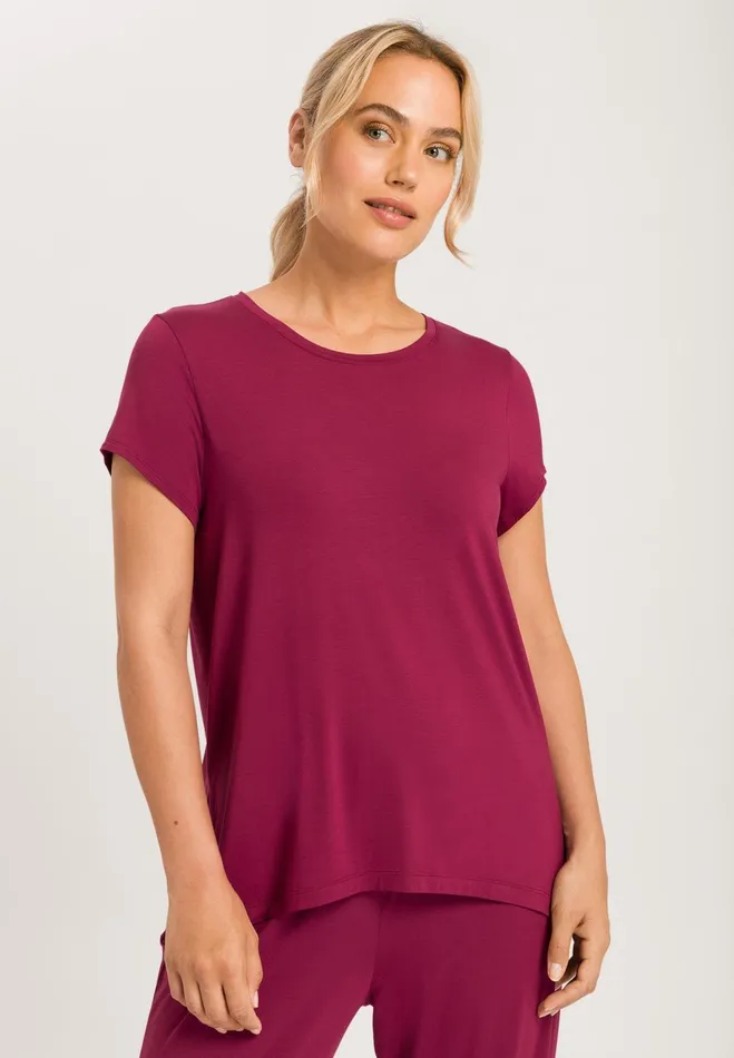 Relaxed Round Neck Top Anemone Women HANRO Activewear