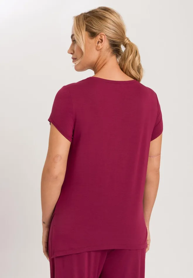 Relaxed Round Neck Top Anemone Women HANRO Activewear