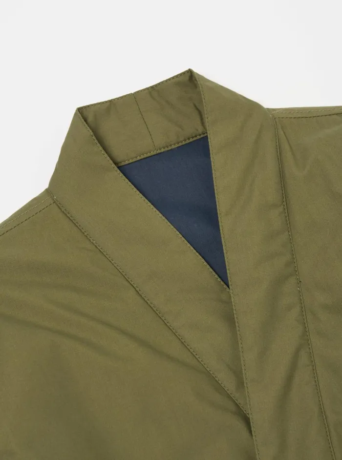 Reversible Kyoto Work Jacket In OliveNavy Recycled Po Men Universal Works Coats and Outerwear