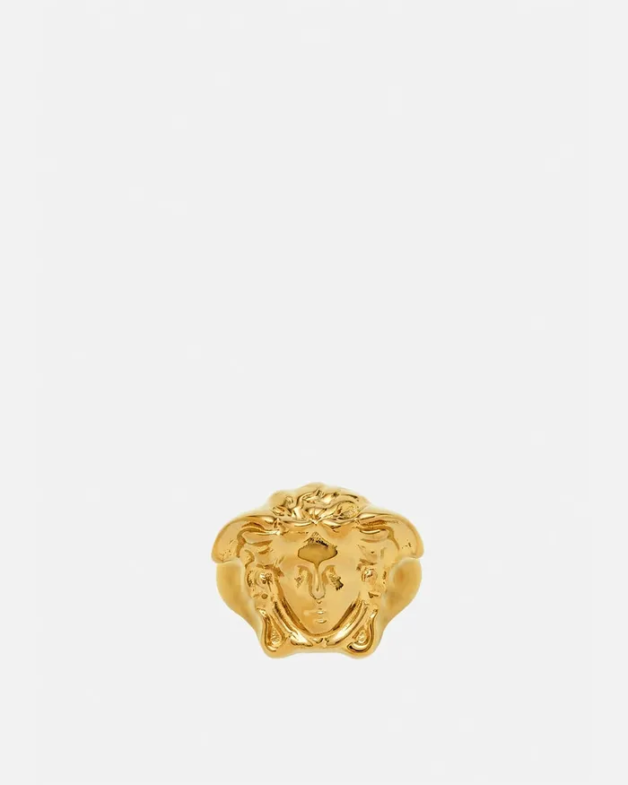 Rings WomenMen Versace La Medusa Ring Light Gold