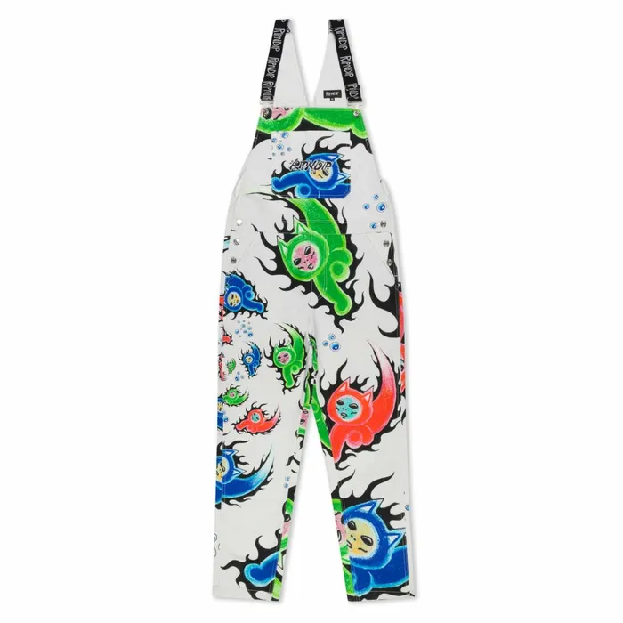 Ripndip Ember Overalls Dusty Grey Pants