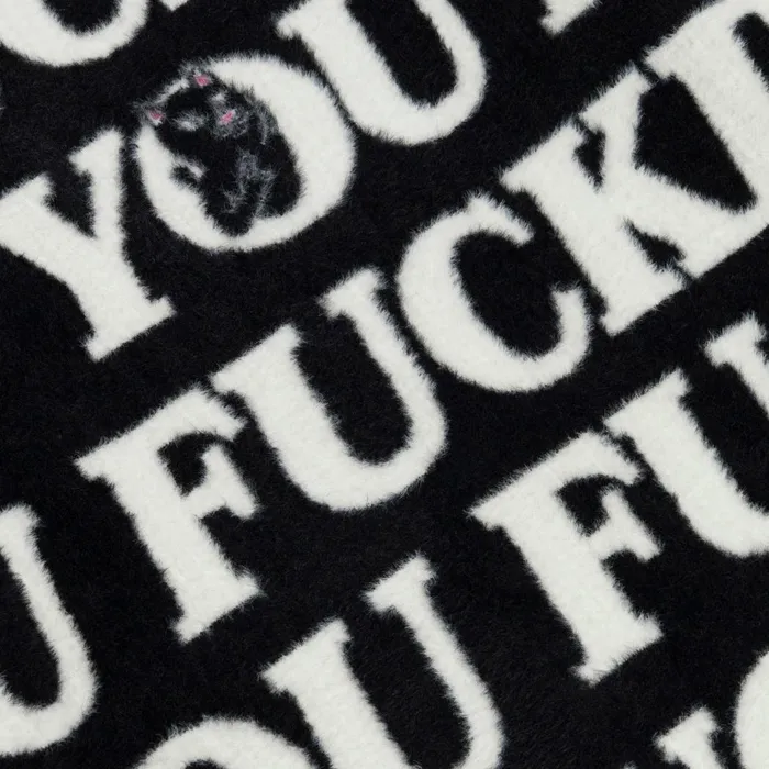 Ripndip Fuckin Fuck Mohair Sweater Black Knits Sweaters Ripndip Fuckin Fuck Mohair Sweater Black Knits Sweaters