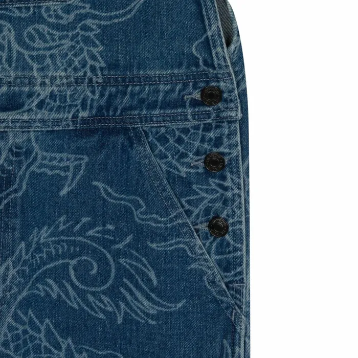 Ripndip Haku Denim Overalls Dark Wash Pants Ripndip Haku Denim Overalls Dark Wash Pants
