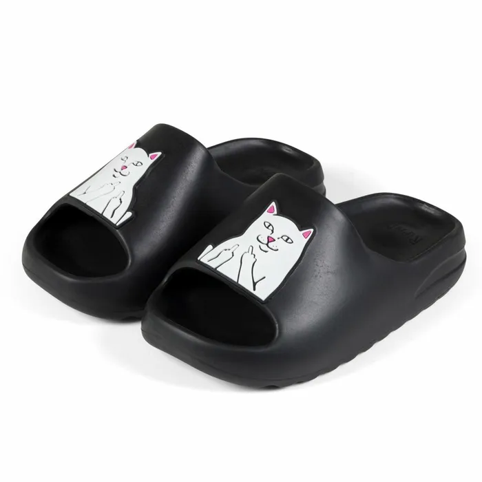Ripndip Lord Nermal Cloud Slides Black Slides Slippers