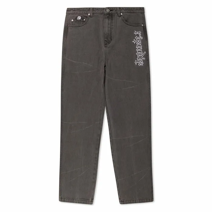 Ripndip Los Feliz Denim Pants Charcoal Stone Wash Pants