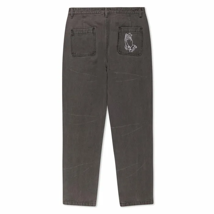 Ripndip Los Feliz Denim Pants Charcoal Stone Wash Pants