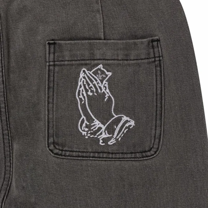 Ripndip Los Feliz Denim Pants Charcoal Stone Wash Pants