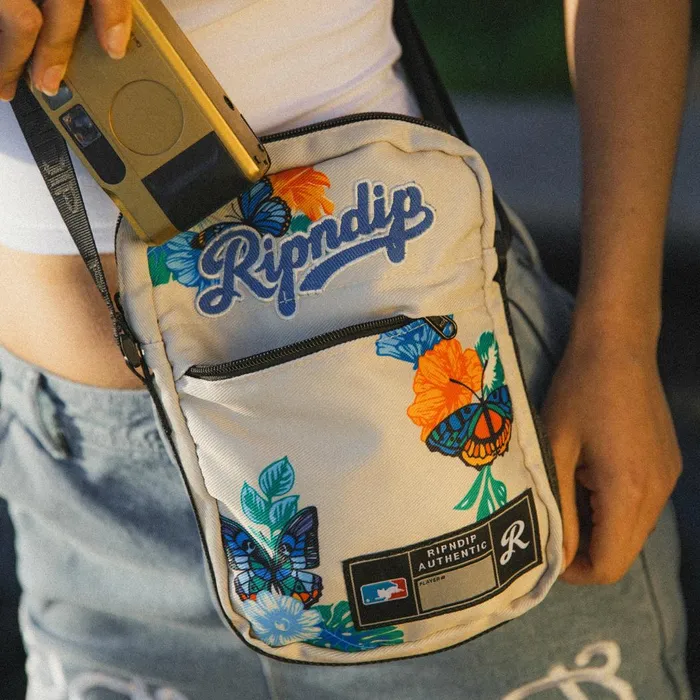 Ripndip Los Ripndip Crossbody Bag Off White Shoulder Bags Ripndip Los Ripndip Crossbody Bag Off White Shoulder Bags