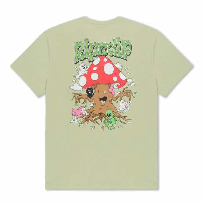 Ripndip Playground Tee Light Moss Short Sleeve Tees