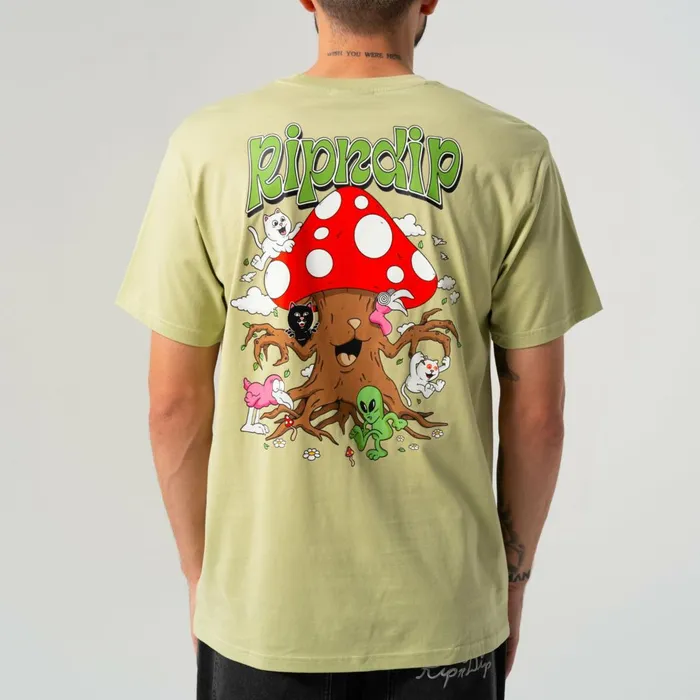 Ripndip Playground Tee Light Moss Short Sleeve Tees Ripndip Playground Tee Light Moss Short Sleeve Tees