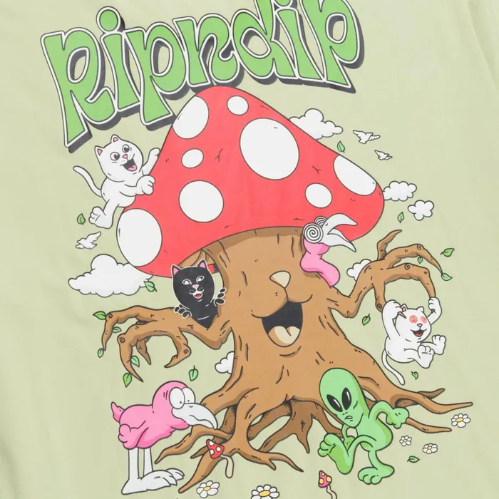 Ripndip Playground Tee Light Moss Short Sleeve Tees Ripndip Playground Tee Light Moss Short Sleeve Tees