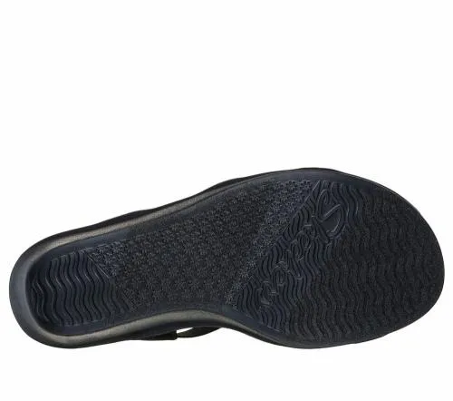 Rumble On 8211 Glammed Up Black Women SKECHERS Wedges