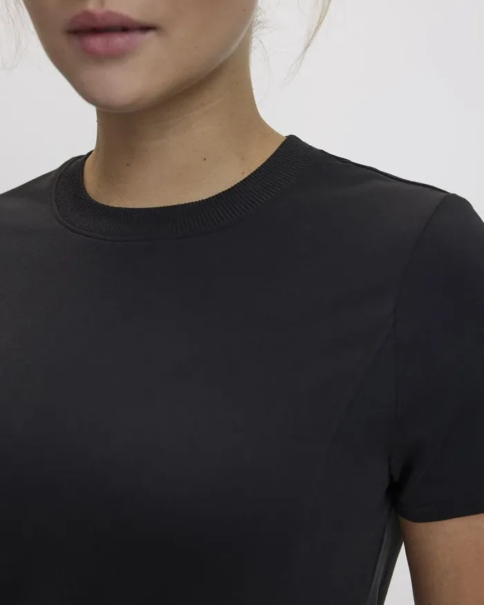 RWandCO Activewear ShortSleeve TShirt Dress 8211 DryLux R Hyba 124 Regular 124 Reitmans Black 8211 Women