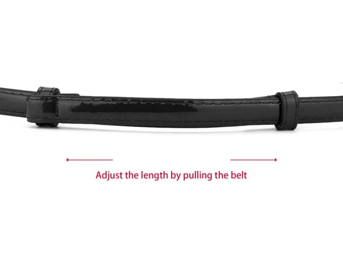 RWandCO Belts Allegra K Adjustable Thin High Waist Belt Square Buckle Blacksquare Buckle 8211 Women RWandCO Belts Allegra K Adjustable Thin High Waist Belt Square Buckle Blacksquare Buckle 8211 Women
