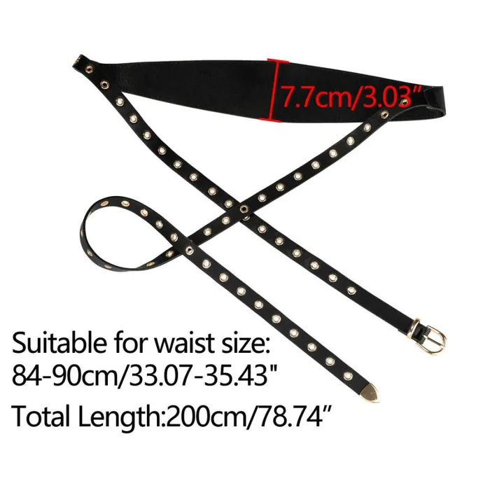 RWandCO Belts Allegra K Wide Waist Belt Waistband Metal Buckle Black 8211 Women RWandCO Belts Allegra K Wide Waist Belt Waistband Metal Buckle Black 8211 Women