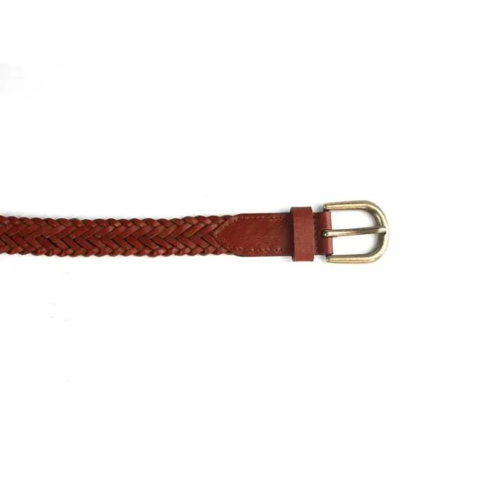 RWandCO Belts and Suspenders Eastern Counties Leather 8211 Sara Leather Belt Medium Brown 8211 Men