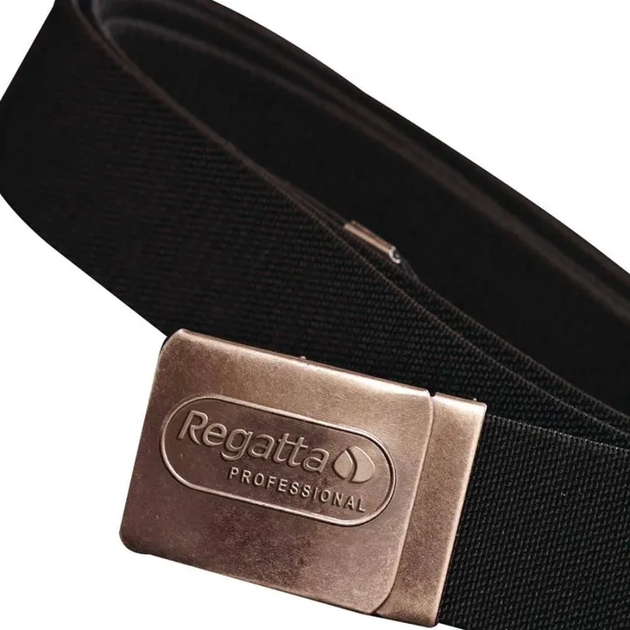 RWandCO Belts and Suspenders Regatta 8211 Mens Premium Workwear Belt With Stretch Black 8211 Men RWandCO Belts and Suspenders Regatta 8211 Mens Premium Workwear Belt With Stretch Black 8211 Men