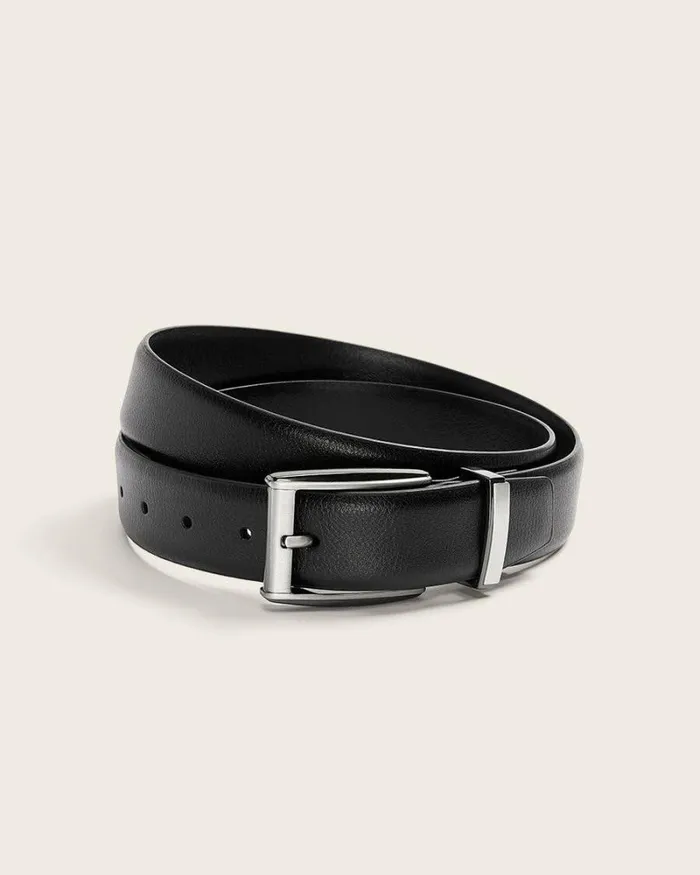 RWandCO Belts and Suspenders Textured Black Leather Belt Black 8211 Men RWandCO Belts and Suspenders Textured Black Leather Belt Black 8211 Men