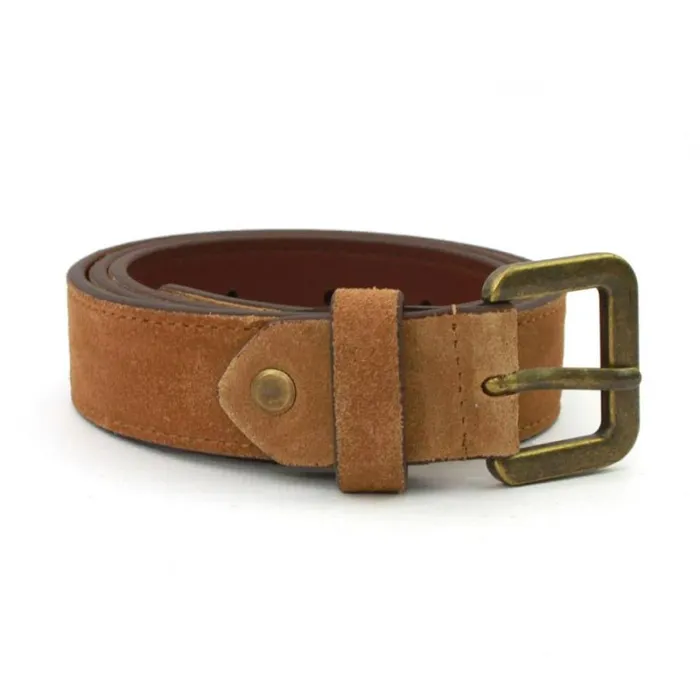 RWandCO Belts Eastern Counties Leather 8211 WomensLadies Alessia Suede Waist Belt Medium Brown 8211 Women