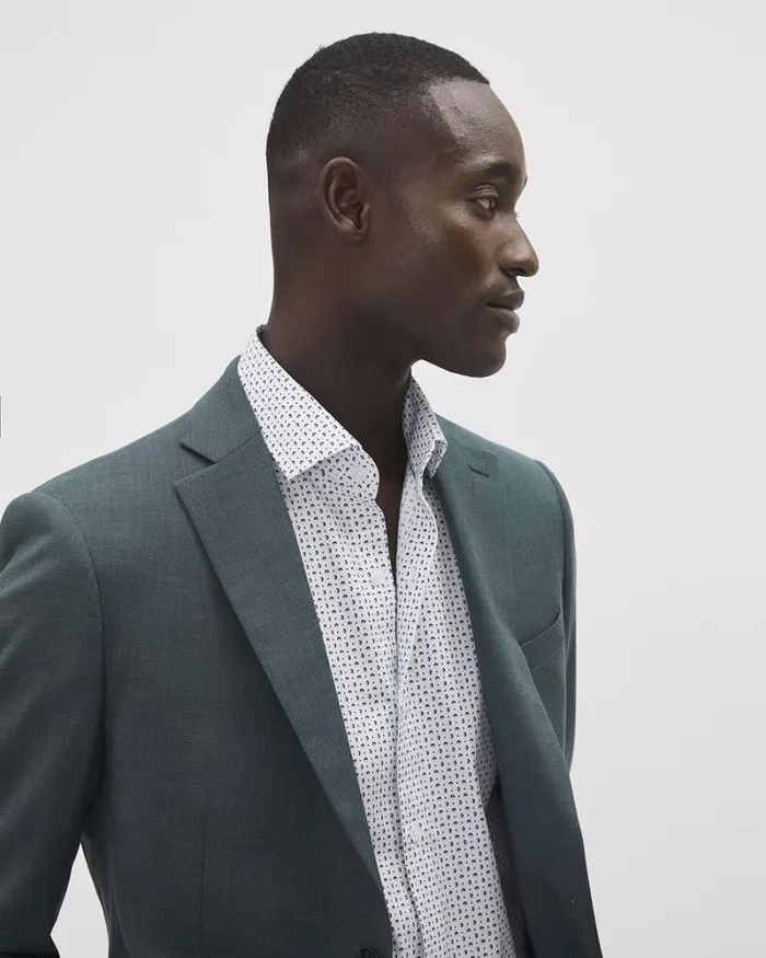 RWandCO Blazers SlimFit Dark Suit Blazer Mysterious Dark 8211 Men