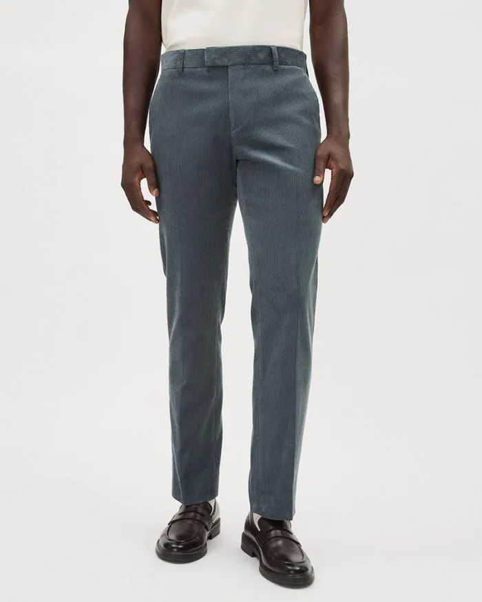 RWandCO Blazers TailoredFit Corduroy Suit Pant Blue Horizon 8211 Men RWandCO Blazers TailoredFit Corduroy Suit Pant Blue Horizon 8211 Men