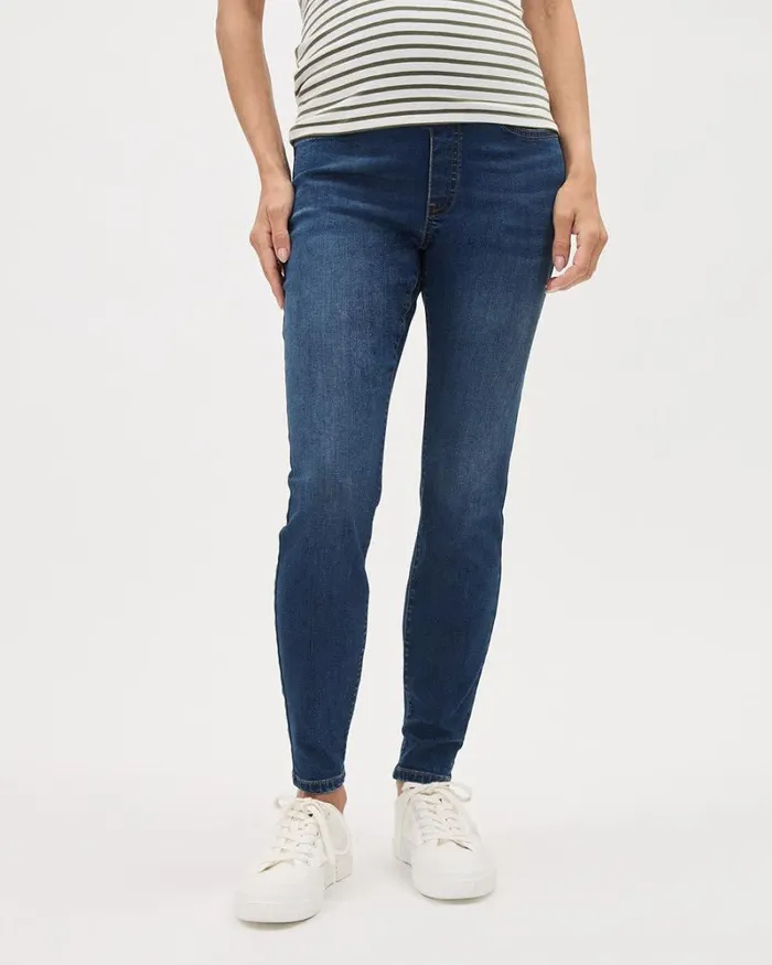 RWandCO Bottoms Natalie Jegging 8211 Thyme Maternity Medium Denim 8211 Women RWandCO Bottoms Natalie Jegging 8211 Thyme Maternity Medium Denim 8211 Women