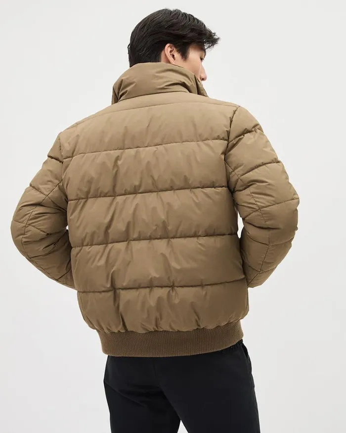 RWandCO Coats and Jackets Puffer Bomber Jacket Zaatar 8211 Men