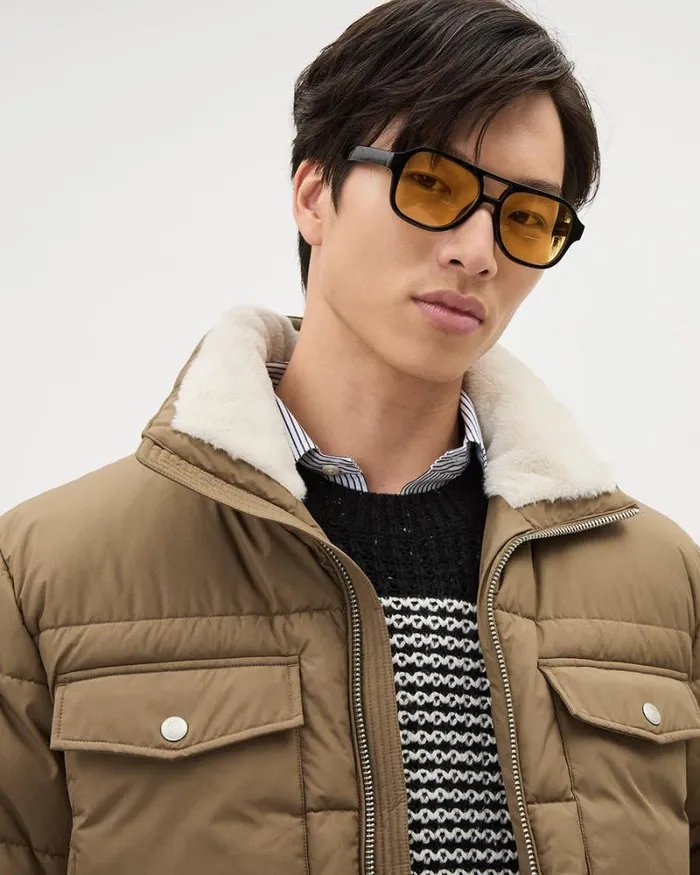 RWandCO Coats and Jackets Puffer Bomber Jacket Zaatar 8211 Men