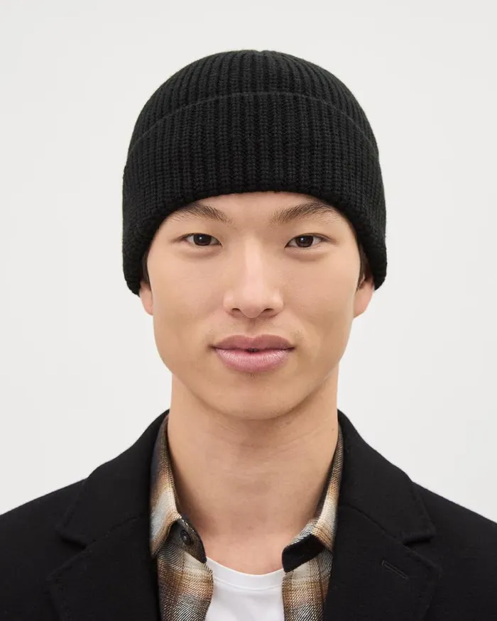 RWandCO Hats Gloves and Scarves Classic Beanie Black 8211 Men