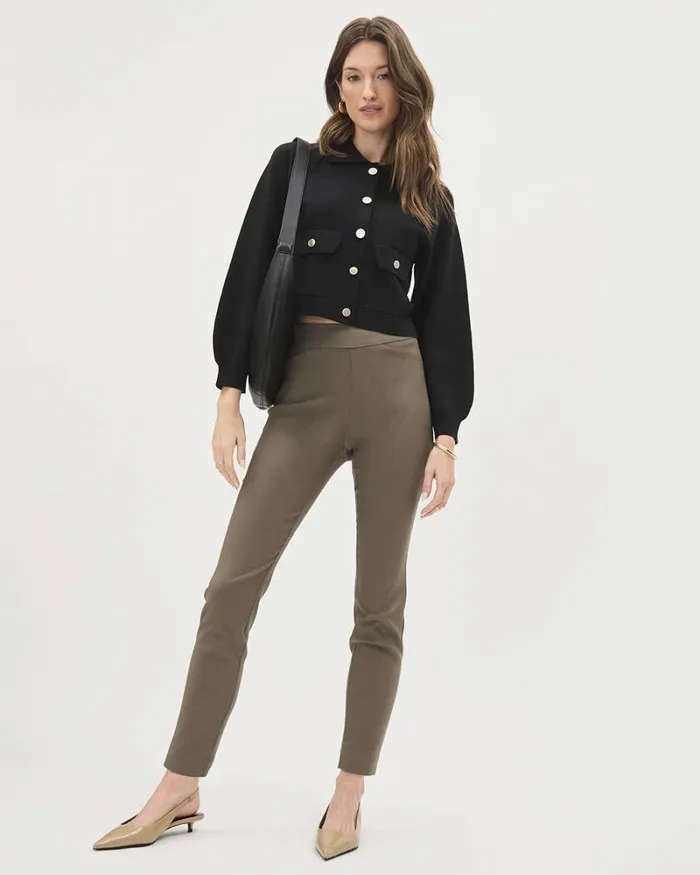 RWandCO HighRise HighRise SlimLeg City Legging Pant Tarmac 8211 Women