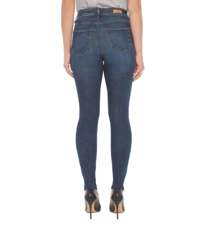 RWandCO Jeans Lola Jeans AlexaCSN High Rise Skinny Jeans Dark Blue 8211 Women