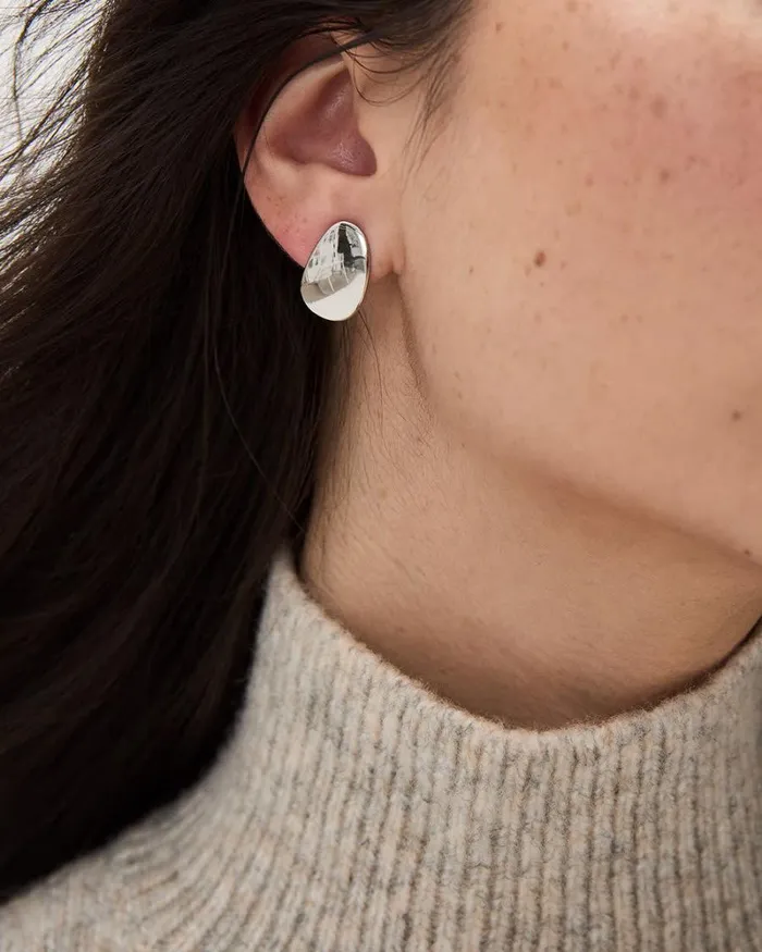 RWandCO Jewelry Various Earrings 8211 3 Pairs Silver 8211 Women