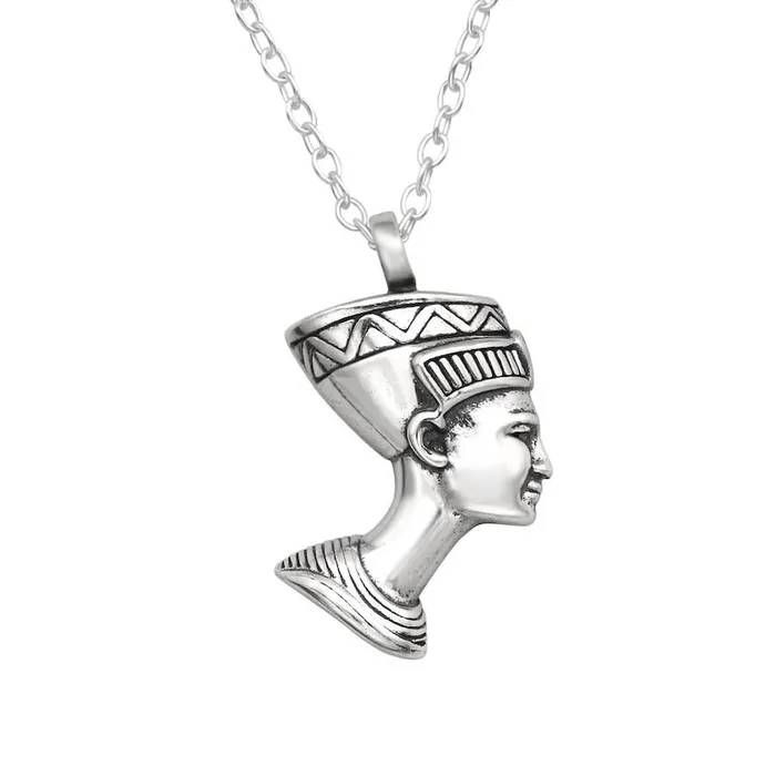 RWandCO Necklaces Sterling Silver Dainty Nefertiti Pendant Necklace 8211 Ag Sterling Silver 8211 Women RWandCO Necklaces Sterling Silver Dainty Nefertiti Pendant Necklace 8211 Ag Sterling Silver 8211 Women