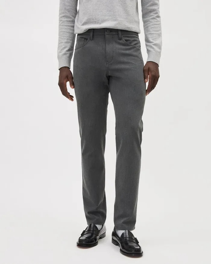 RWandCO Pants Slim Leg 5Pocket City Pant Dark Grey 8211 Men