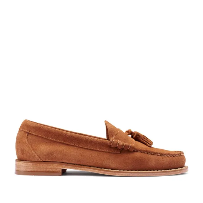 RWandCO Shoes GH Bass Lennox Suede Tassel Weejun Medium Brown 8211 Men