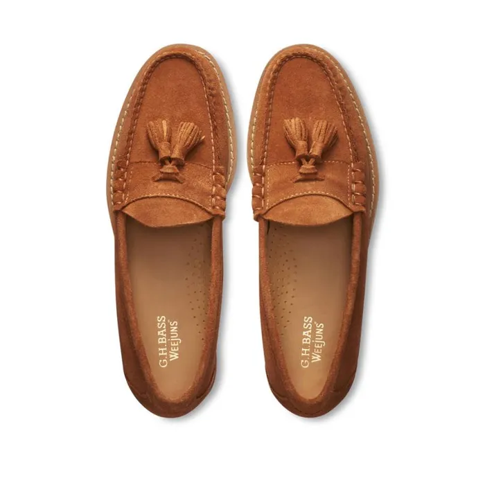 RWandCO Shoes GH Bass Lennox Suede Tassel Weejun Medium Brown 8211 Men RWandCO Shoes GH Bass Lennox Suede Tassel Weejun Medium Brown 8211 Men
