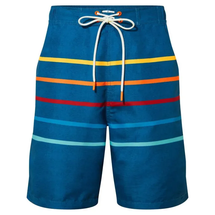 RWandCO Shorts TOG24 8211 Mens Colton Stripe Marl Swim Shorts Medium Blue 8211 Men RWandCO Shorts TOG24 8211 Mens Colton Stripe Marl Swim Shorts Medium Blue 8211 Men