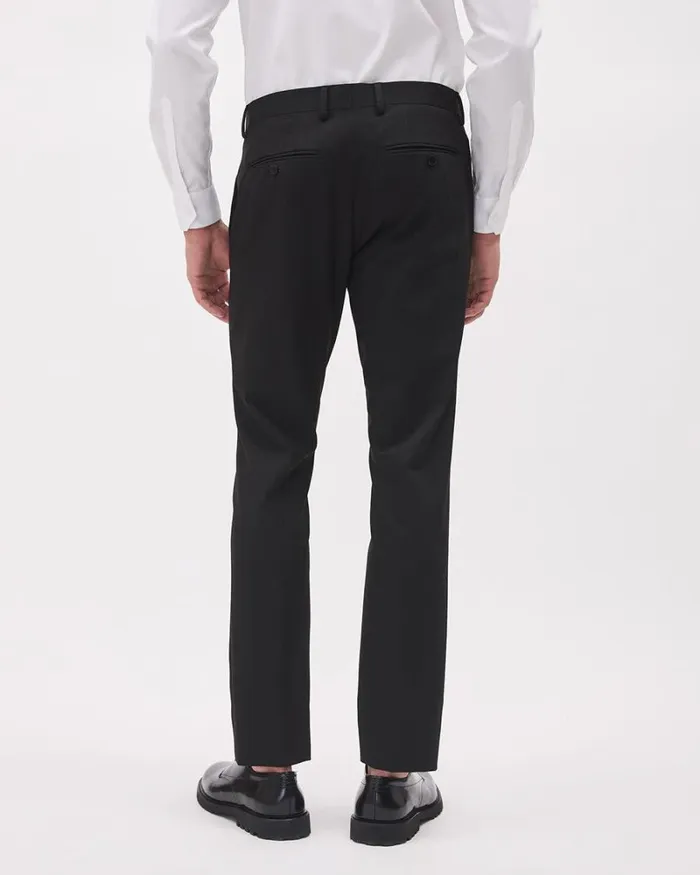 RWandCO Suits Black Slim Fit ETech Suit Pant Black 8211 Men RWandCO Suits Black Slim Fit ETech Suit Pant Black 8211 Men