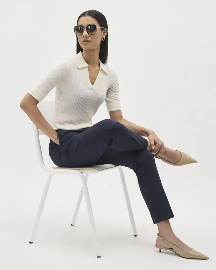 RWandCO Suits Limitless Slim Ankle Curvy Pant Night Sky 8211 Women