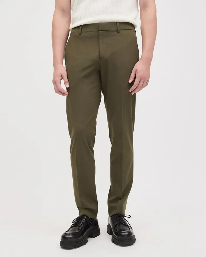 RWandCO Suits SlimFit Dark Olive Suit Pant Dark Olive 8211 Men RWandCO Suits SlimFit Dark Olive Suit Pant Dark Olive 8211 Men