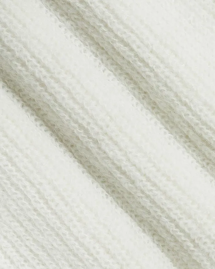 RWandCO Sweaters and Cardigans ElbowSleeve CrewNeck Pullover With Bow Snow White 8211 Women RWandCO Sweaters and Cardigans ElbowSleeve CrewNeck Pullover With Bow Snow White 8211 Women