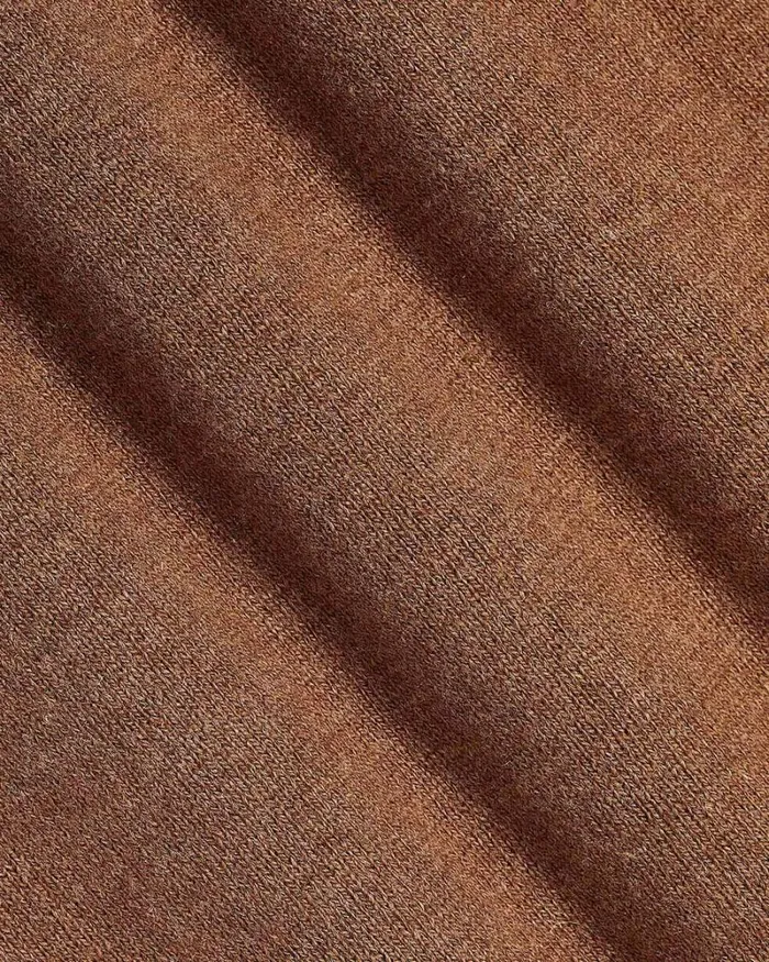 RWandCO Sweaters and Cardigans LongSleeve Cotton Sweater Polo With Johnny Collar Golden Brown 8211 Men RWandCO Sweaters and Cardigans LongSleeve Cotton Sweater Polo With Johnny Collar Golden Brown 8211 Men