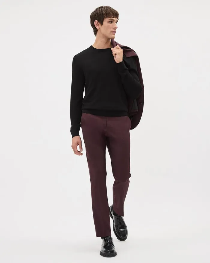 RWandCO Sweaters and Cardigans LongSleeve MerinoWool Crewneck Sweater Black 8211 Men RWandCO Sweaters and Cardigans LongSleeve MerinoWool Crewneck Sweater Black 8211 Men