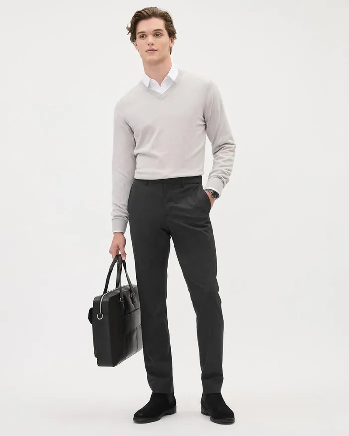 RWandCO Sweaters and Cardigans LongSleeve VNeck Sweater Coconut Cream 8211 Men RWandCO Sweaters and Cardigans LongSleeve VNeck Sweater Coconut Cream 8211 Men