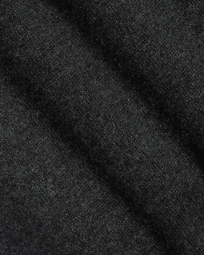 RWandCO Sweaters and Cardigans Solid LongSleeve CrewNeck Sweater Charcoal Mix 8211 Men RWandCO Sweaters and Cardigans Solid LongSleeve CrewNeck Sweater Charcoal Mix 8211 Men