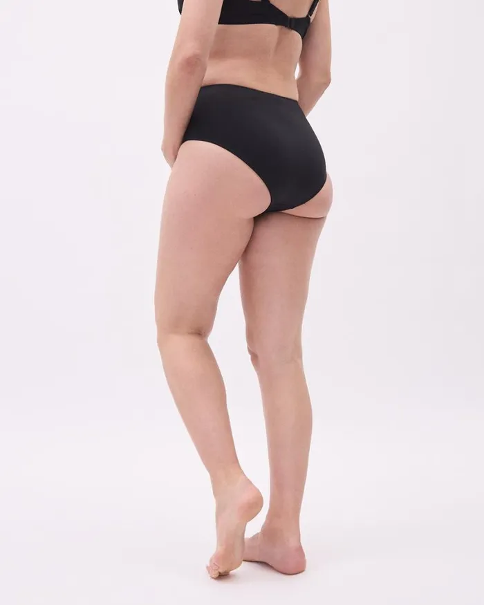 RWandCO Swimwear HighWaist Bikini Bottom With Shirring 8211 Thyme Maternity Black 8211 Women RWandCO Swimwear HighWaist Bikini Bottom With Shirring 8211 Thyme Maternity Black 8211 Women