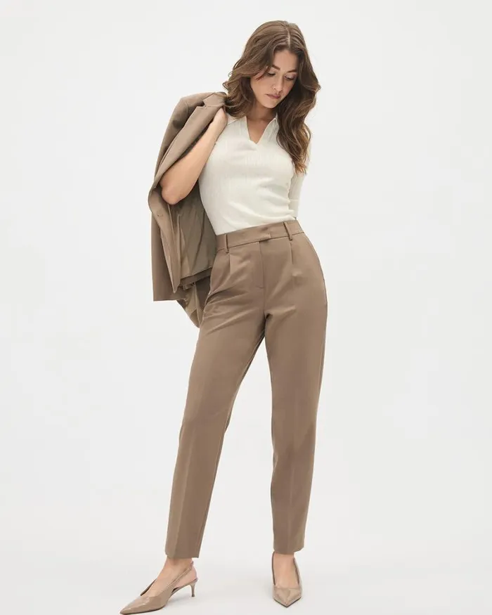 RWandCO Tapered Leg HighRise TaperedLeg Ankle Pant Mountain Trail 8211 Women