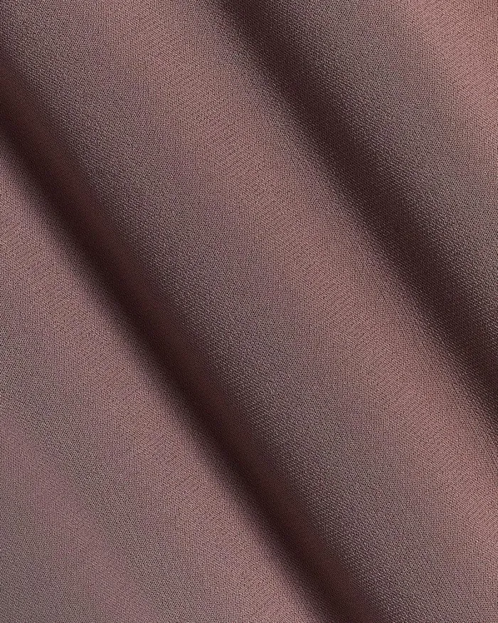 RWandCO Tops LongSleeve Pleated MockNeck Top 8211 Thyme Maternity Rose Taupe 8211 Women RWandCO Tops LongSleeve Pleated MockNeck Top 8211 Thyme Maternity Rose Taupe 8211 Women