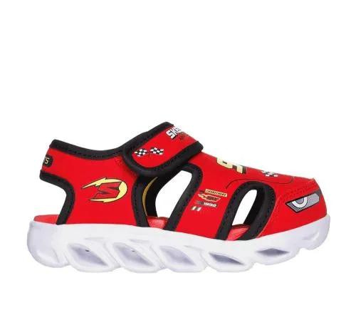 SLights HypnoFlash 8211 HydroFun Red Black Kids SKECHERS Toddlers UK Sizes 49 SLights HypnoFlash 8211 HydroFun Red Black Kids SKECHERS Toddlers UK Sizes 49