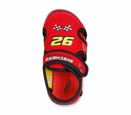 SLights HypnoFlash 8211 HydroFun Red Black Kids SKECHERS Toddlers UK Sizes 49